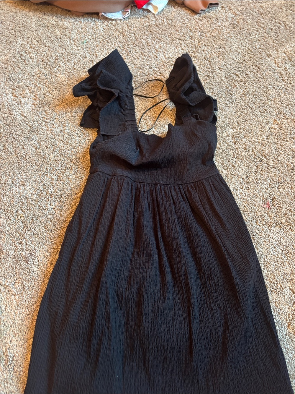 black frankis dress